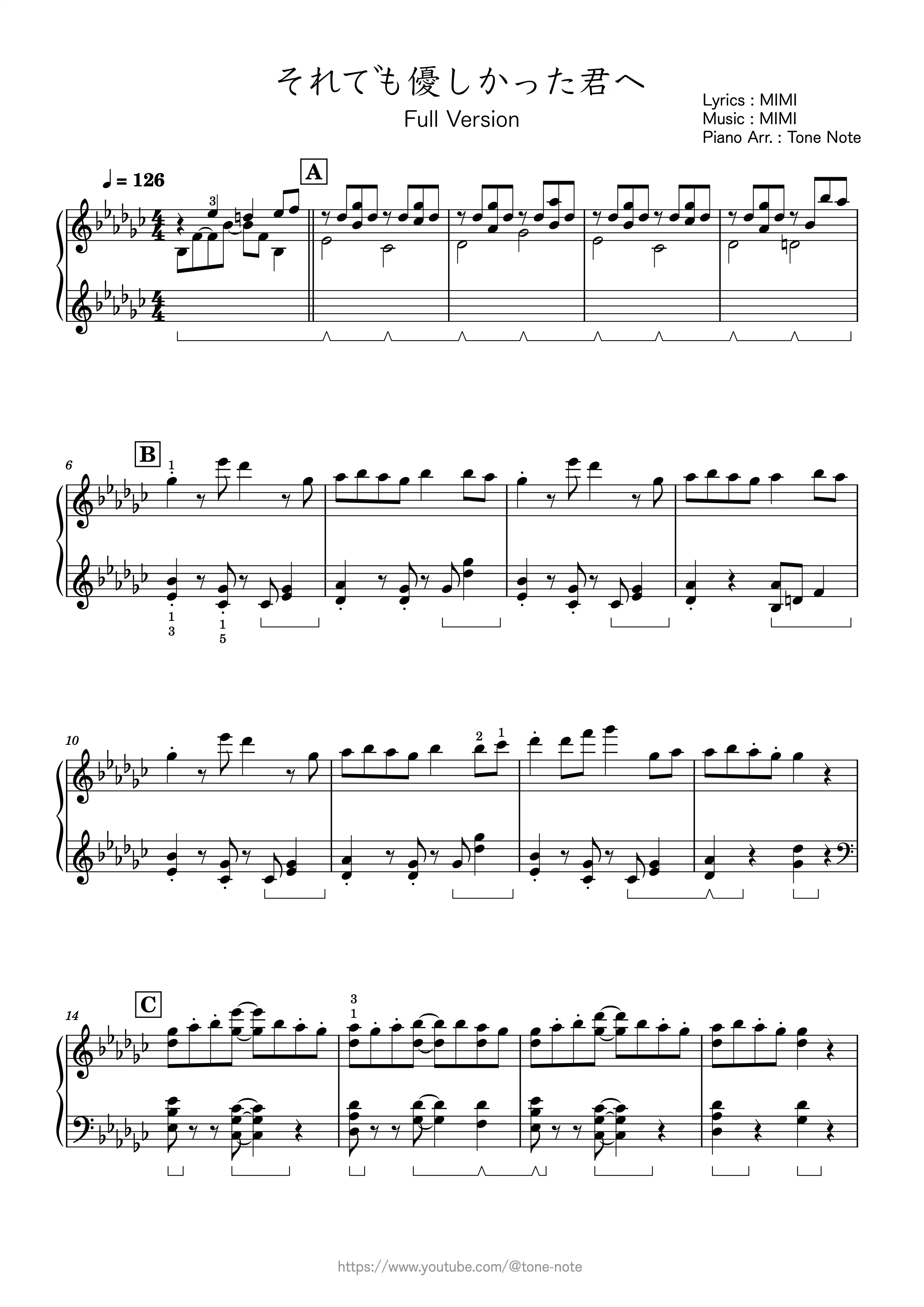 Sheet Preview 1