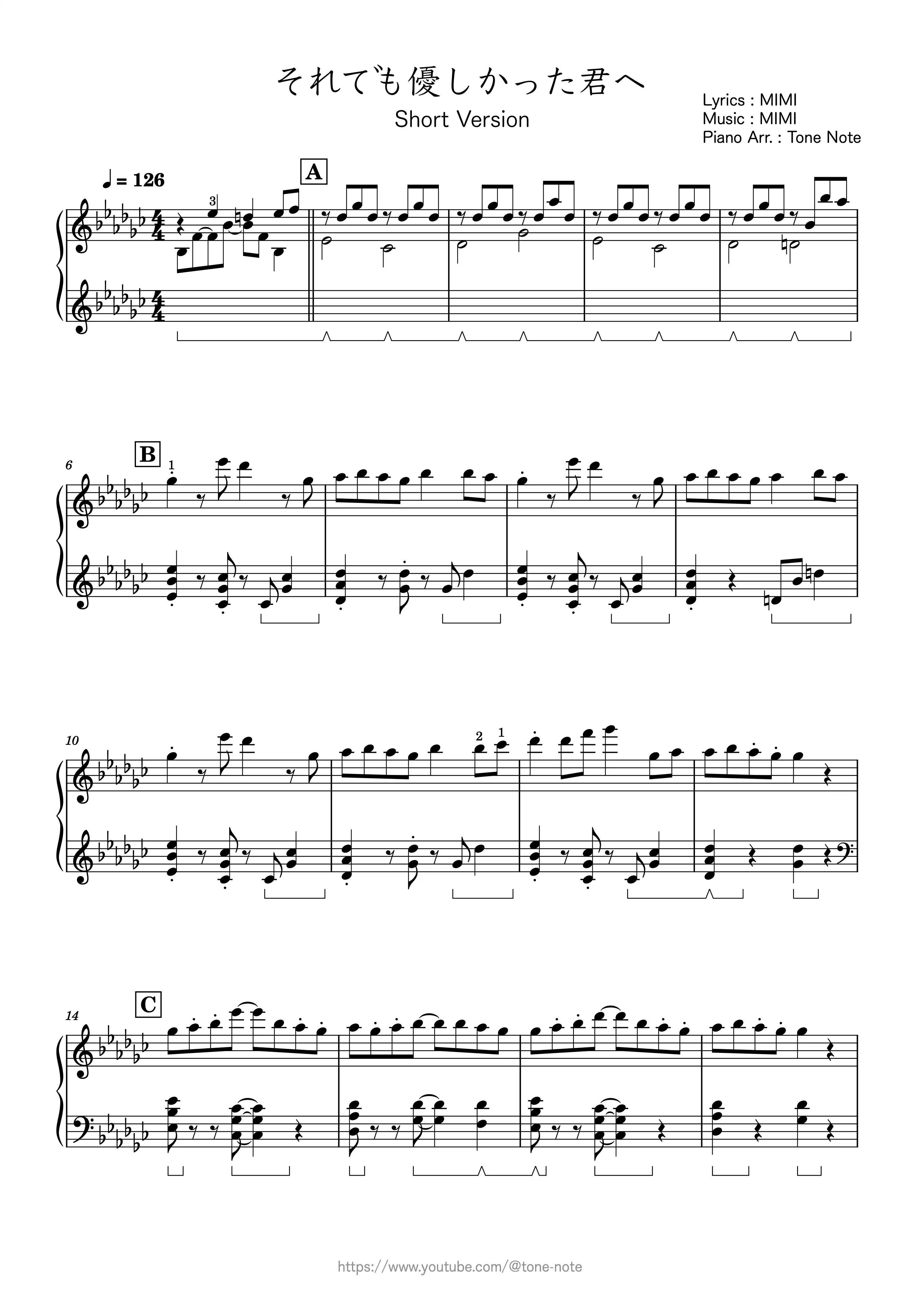Sheet Preview 1